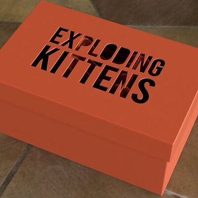 Exploding Kittens Storage Box