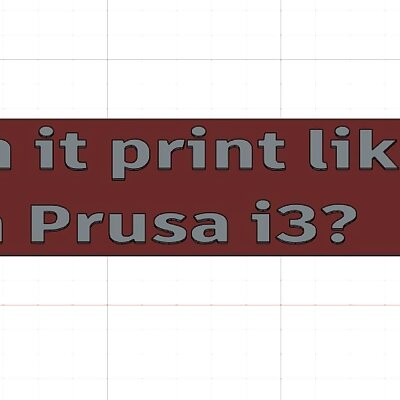 Can It Print Like Prusa