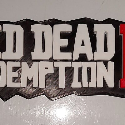 Plaque red dead redemption 2