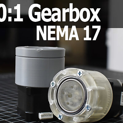 801 Compound Planetary Gearbox for NEMA 17 Stepper Motor