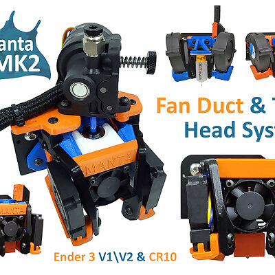 Manta MK2 Duct  Tool Head System