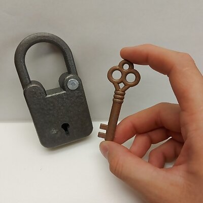 Skeleton Lock  Key