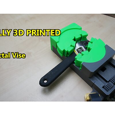 Fully 3D Printed Fractal Vise Small