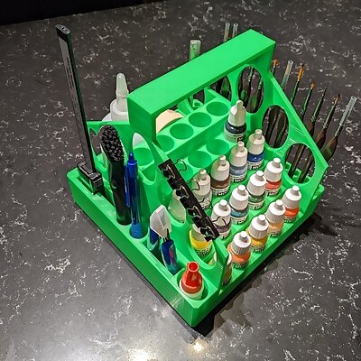 Paint and 3D Printing Tool Holder