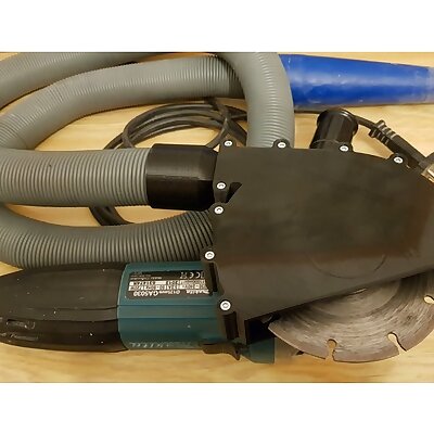 Makita angle grinder dust collector