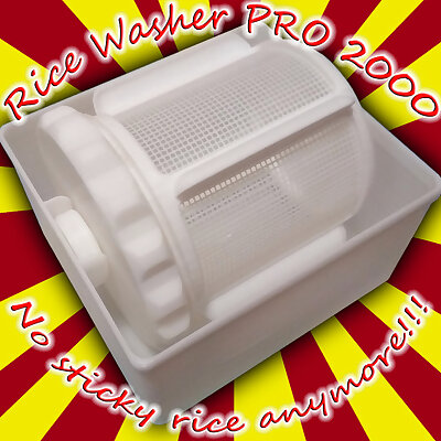 Rice washer fully printable