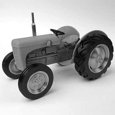 Tractor  Ferguson TE20  Fully printable kit  scale 118