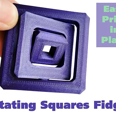 Rotating Squares Fidget Toy