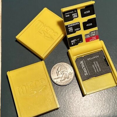 MicroSD Card 6Bay Storage Case