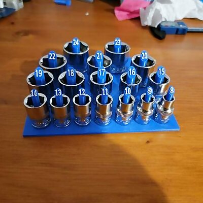 38 Socket Holder Shallow 824mm