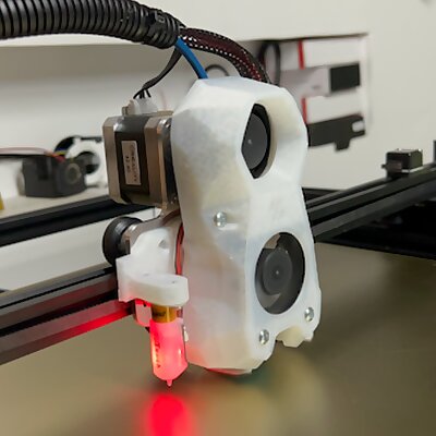 StealthySwiss  Stealthburner for Micro Swiss Direct Drive for Ender 3 and 5 Series Printers