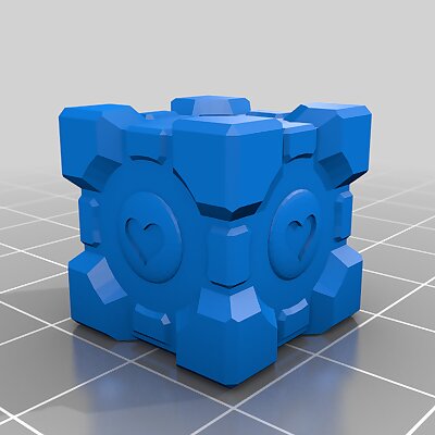 companion cube keycap