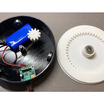 Rotary Table（simple adjustable speed rechargeable）