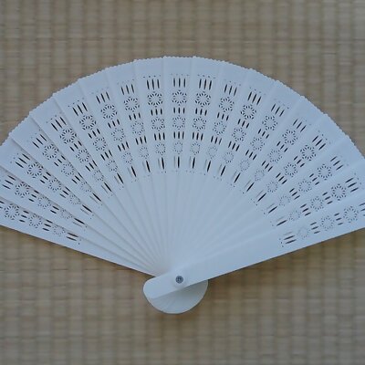 3D Printable Japanese Hand Fan