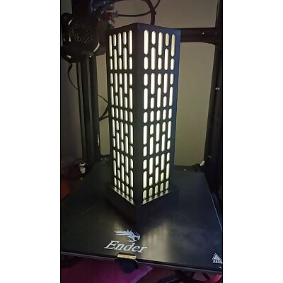 Death Star Wall Panel Lamp wBase for Batteries