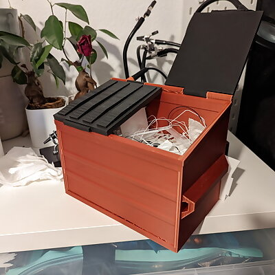Small Dumpster Garbage Bin for failed Prints