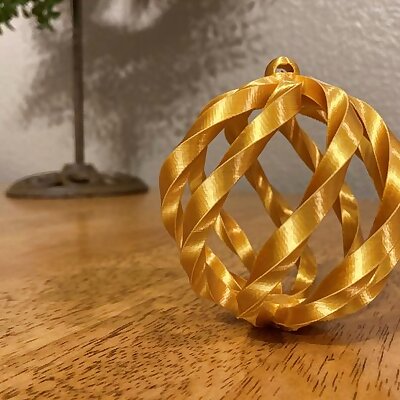 Spiral Christmas Ornament