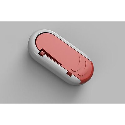 Pocket Pill Box with Latch
