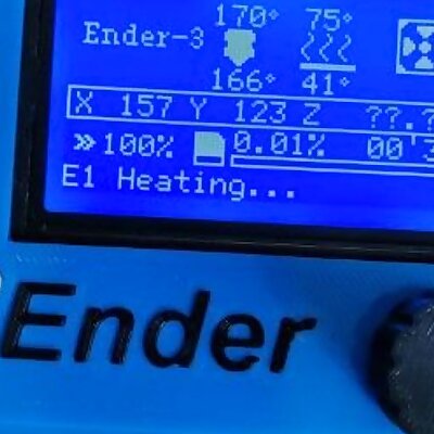 Ender 3 LCD cover 12864