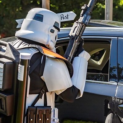 501st Legion Star Wars HWT Heavy Weapons Trooper Backpack