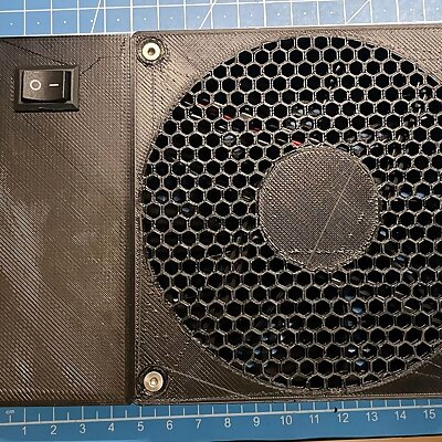 120mm fan to remove solder smoke