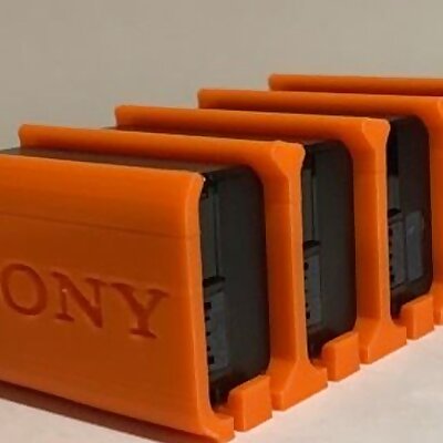 Sony 4x and 6x Camera Battery Holder NPFW50