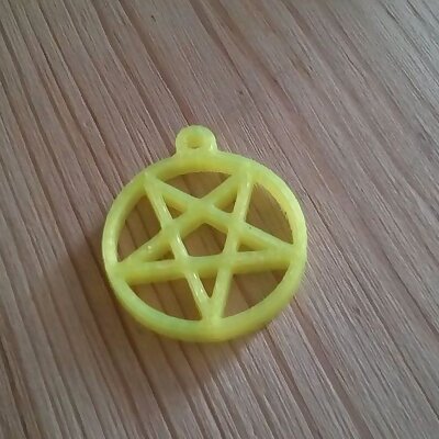 Small pentagram pendant