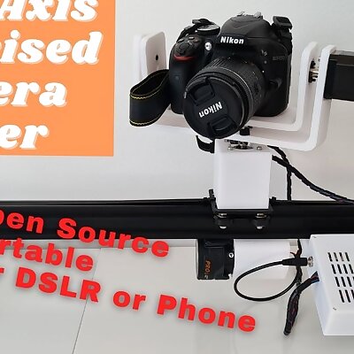 3 axis camera slider