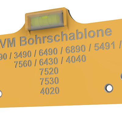 AVM Bohrschablone V4