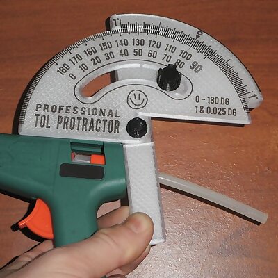Professional Protractor for CAD modelling 0025 degree precision angle measurement tool