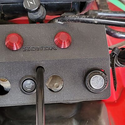 Honda Foreman 450 switch plate