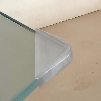 Protector for sharp table corner for different sizes of table leaf