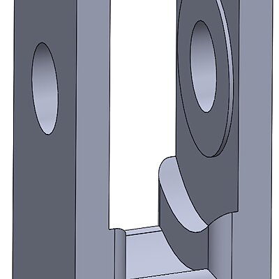 Bearing Shield for 4x13x7mm Pulley line retention for drawerlinear slide