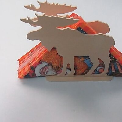 reindeer napkin holder