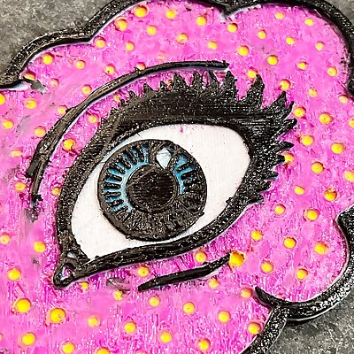 EyeThought Pop Art Coaster