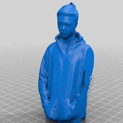 Tommy Buste 3D Scan Corps