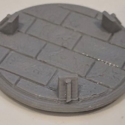 Brick 25mm Numbered Bases for Gloomhaven