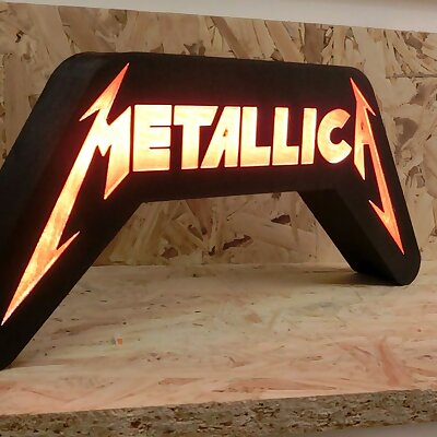 Metallica Lamp