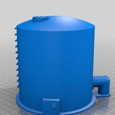 Storage Tank for 28mm Gaming
