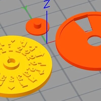 Customizable Maneuver Dial for XWing