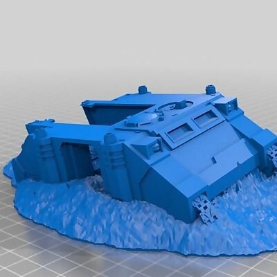 Rhino Wreck for 28mm Gaming
