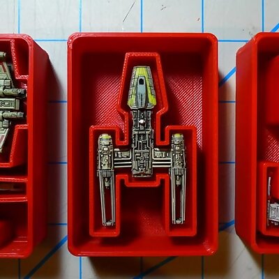 X Y and Z95 Bins for Harbor Freight Organizer XWing TMG