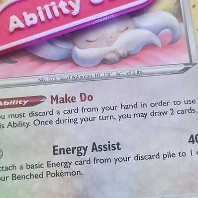 Pokemon Trading Card Game  Ability Used Marker