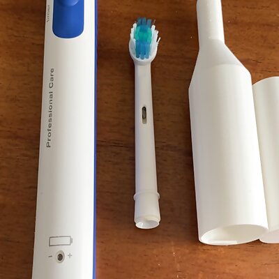 Oral B electric tootbrush travel cap