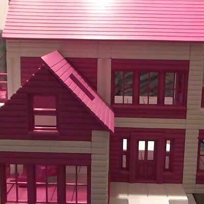 My 3D printed dollhouse  Puppenhaus  Puppenstube