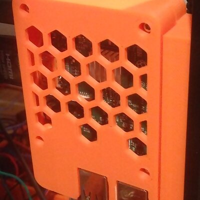 Raspberry Pi 3 b case for mounting to vslot