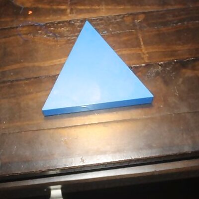 Lid for Triangular Peg Puzzle