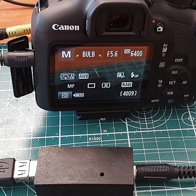 USB shutter control cable for DSLR CanonPentaxSonyNikon