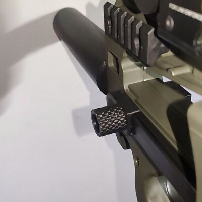 P90PS90 Extended Knurled Charging Handle