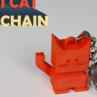 Cali Cat Keychain